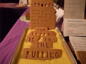 The Proof Is in the Pudding, by Amie Albert, winner, Honorable Mention